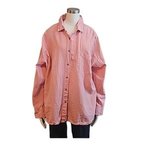 👠 Joe Fresh Button Down Shirt, Size 2X